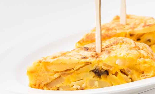 tortilla de patatas origen y variantes