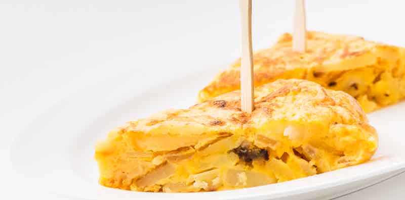 tortilla de patatas origen y variantes