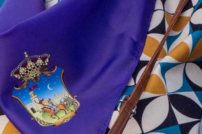 pañuelo morado Guadalajara