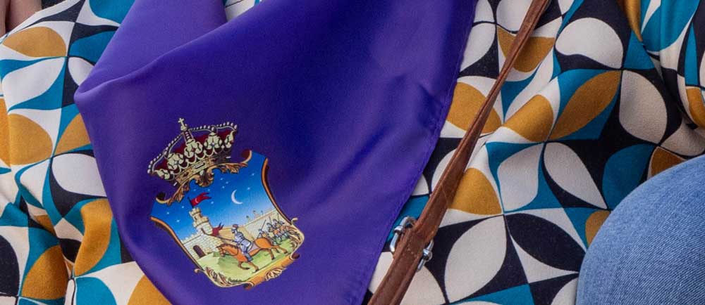 pañuelo morado Guadalajara